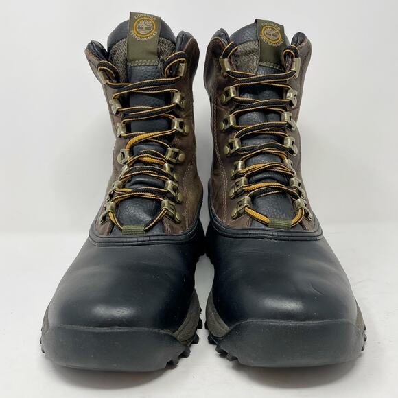 Timberland Waterproof High Hiking Boots Leather Synthetic Mens Size 7 main image 2